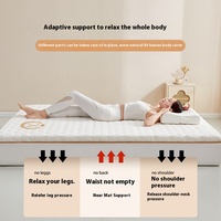 Ensemble de matelas pliable en tissu imperméable de luxe pour lit simple, double, queen ou king size