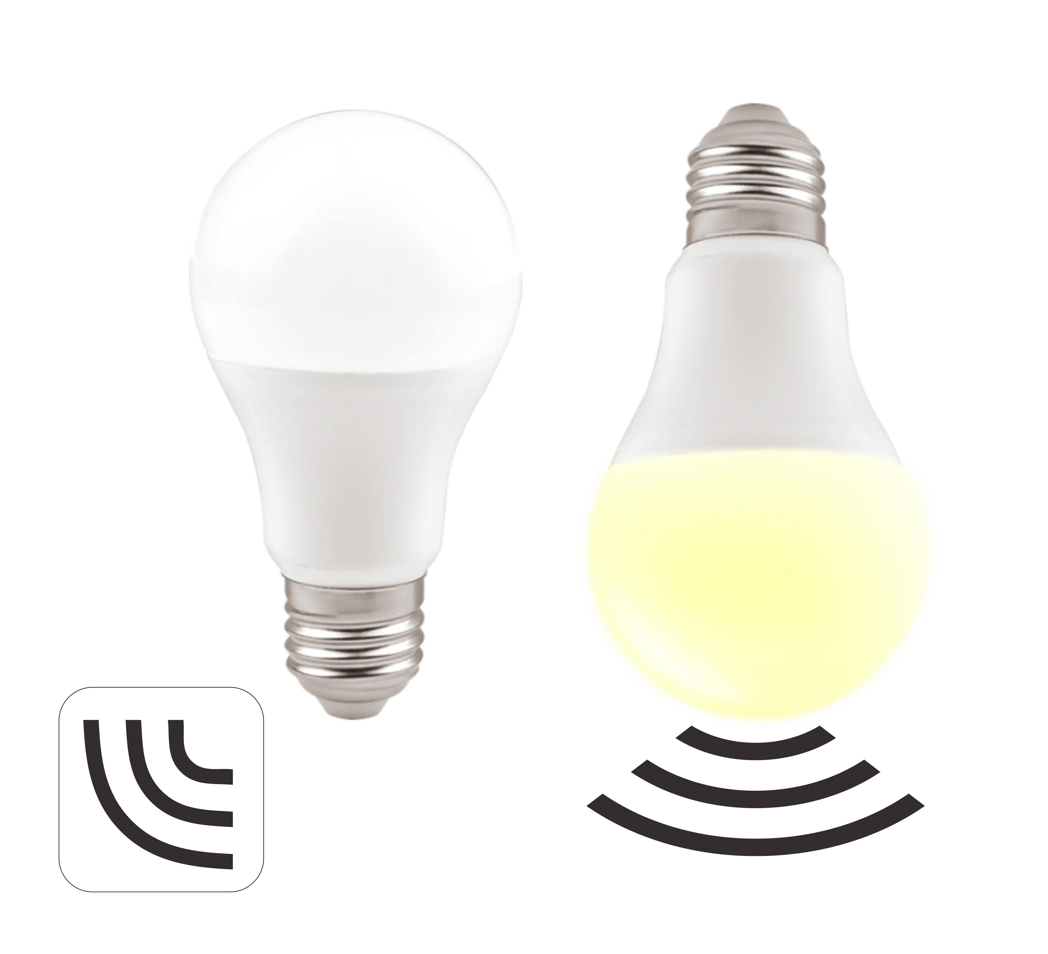 Sensor Led Bulb Dusk To Dawn Light Sensor Led Bulb A60 E27 9W Smart Led Lamp