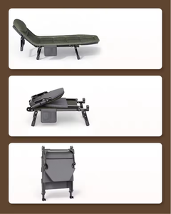 Cama Plegable Reclinable Portátil Moderna de Acero Inoxidable para Exteriores, Oficina, Descanso, para Personas Mayores, Mujeres Embarazadas y Niños, para Todas las Estaciones - Product Image 6