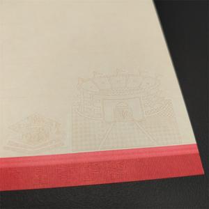 Impression de certificats de collection personnalisée avec impression en creux gravée en fluorescence <span class=keywords><strong>invisible</strong></span> Certificat de sécurité en relief - Product Image 6