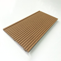 Panneau mural extérieur en WPC imperméable de qualité supérieure et revêtement mural, épaisseur 18,5 mm, garantie 5 ans, design européen moderne