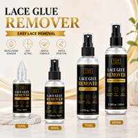 En gros, Spray dissolvant de colle pour perruques en dentelle, pour perruques Lace Front, Frontal et Closure