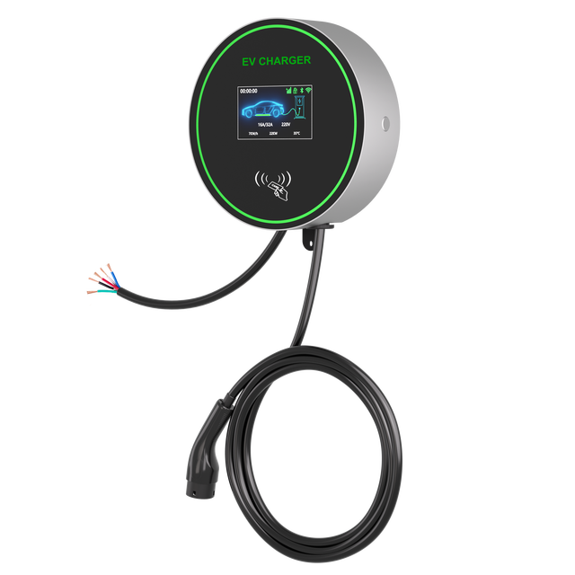 New Goodlink Smart Wallbox EV Charger Type 2 7kW 11kW 22kW AC Home Charging Station WiFi APP Control Electric Vehicles