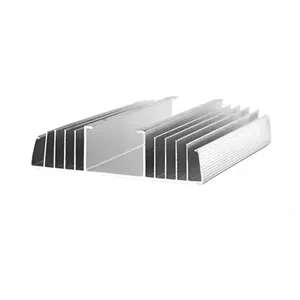 Hoge Precisie Custom Hoge Prestaties Cnc Geëxtrudeerde Heatsink Anodiseren Aluminium Heatsink Voor Led-Straatverlichting