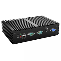Mini PC Routeur Sans Ventilateur Partaker N5095 N5105 5x 2.5G LAN HD-MI VGA 2 COM Pare-feu PfSense AES-NI 4G LTE SIM Industriel