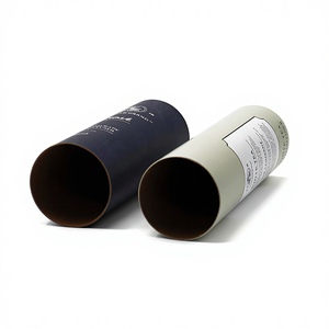 <span class=keywords><strong>Emballage</strong></span> de tube rond en <span class=keywords><strong>carton</strong></span> cosmétique de luxe sur mesure 10 ml 30 ml 50 ml pour flacon d'huile essentielle ou de parfum - Product Image 3