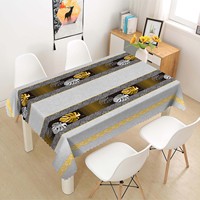 Rouleaux de nappe en PVC résistant à l'huile Toile cirée décorative pour la maison