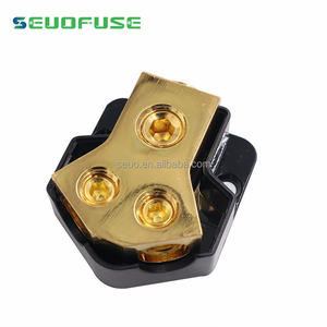 2ウェイ配電ブロックパワーグランドスプリッタ0/4ゲージAWGカーオーディオ用ジャンクションボックス1 in 2 Out - Product Image 3