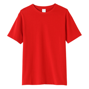 เสื้อยืดธรรมดาผ้าฝ้ายสำหรับผู้ชาย - Product Image 3