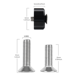 Tornillos de Placa Trasera M8 de Acero Inoxidable 316, Pernos de Fijación para Alas de Placa Trasera de BCD, Accesorios de Buceo - Product Image 3
