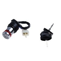 Nueva llegada Linhai ATV interruptor de encendido con llave para 260cc 300cc 400cc 30110 4x4 Quad Bike UTV piezas listas para enviar