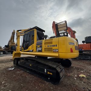Excavadora Hidráulica Usada Komatsu PC240 de 24 Toneladas, Modelo 2024, Motor Cummins, Capacidad de Cucharón de 1.2m, Probada en Alta Humedad - Product Image 1