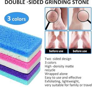 Pierre <span class=keywords><strong>ponce</strong></span> professionnelle double face pour pédicure et pédicure pour les peaux mortes - Product Image 3