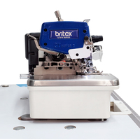 Machine à coudre surjeteuse industrielle avec moteur pas à pas, vitesse réglable, coupe de bord précise pour les usines de confection professionnelles