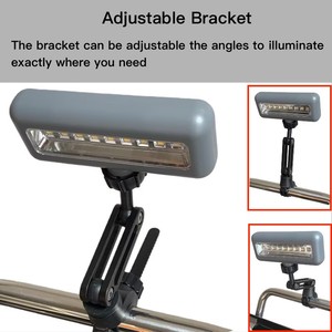 USB có thể sạc lại nhựa 9 LED nướng ánh sáng cho griddles griddles với có thể điều chỉnh và xoay khung không thấm nước ngoài trời thịt nướng - Product Image 3