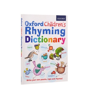 Little Oxford Reading Tree - Dictionnaire de rimes pour enfants - Livre d'apprentissage précoce de l'anglais avec fonction tactile - Livre d'images en carton parfait - Product Image 1