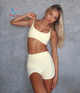 Set Sportivo Senza Cuciture per Donna, Vendita Calda, per Corsa, Allenamento e Yoga, con Reggiseno Sportivo Oversize - Product Image 2