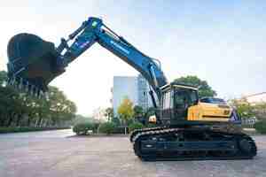 Excavatrice HX550L de 50 tonnes de bonne qualité fabriquée en Chine avec moteur Cummins, moteur EPA, pompe MOOG, boîte de vitesses et moteur - Bon prix pour une vente à prix réduit - Product Image 6