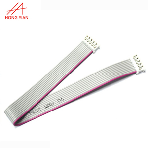 Tùy Chỉnh Kết Nối <span class=keywords><strong>IDC</strong></span> 1.27Mm 2.54Mm Pitch Che Chắn 2-64 Pins Màu Đỏ Màu Đen Cầu Vồng Phẳng Cáp - Product Image 5