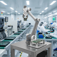 Brazo Robótico Colaborativo TEPKOBOT DOBOT CR10 con Visión 3D para Recolección de Productos, 10 kg, 6 Ejes, Brazo Robótico Industrial Flexible