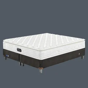 High quality soft latex 5 zone pocket coil spring compress mattress wholesale supplier