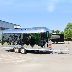 Chammp รถเข็นขายอาหารสุนัขร้อนพิซซ่าขายร้อนร้านอาหารตู้ขายอาหารจานด่วนตู้ขายอาหารตู้ขายอาหารสแตนเลส - Product Image 5