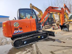 Excavatrice d'occasion Hitachi Mini Digger Excavatrice Hitachi ZX60C - Product Image 1