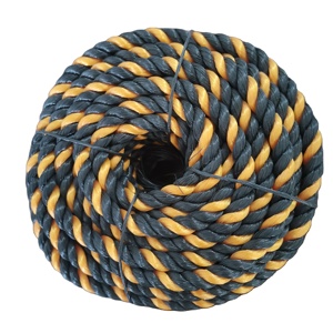 Wholesale Supplier Plastic Nylon Polyester Rope 3/4 Strand PP/PE Twisted Polypropylene Cord for Boat Marine Sea <b>Yacht</b> Rope - Product Image 1