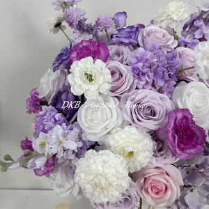 Bola de Flores Artificiales de Seda, Decoración con Bola de Flores Grande, Perfecta para Fondo de Boda y Decoración de Centro de Mesa - Product Image 3