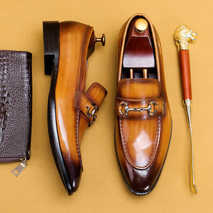 Zapatos de hombre estilo británico, zapatos de gamuza para hombre, nuevo modelo de primavera, zapatos casuales de hombre de cuero mate. - Product Image 3