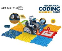 Kit de Robot Programable de Plástico Eléctrico para Armar, Juguete STEM Interactivo para Niños de 5 a 7 Años, Aprendizaje Creativo y Regalos para Fiestas