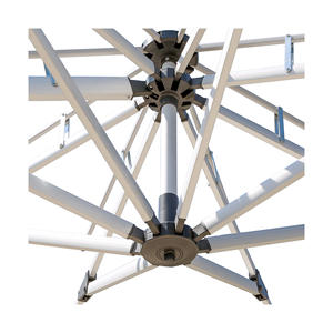 Sombrilla exterior sombrilla de jardín sombrilla de patio compensada a prueba de viento y bases sombrilla - Product Image 5