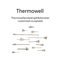 Hank High Precision 0.5%FS Accuracy Stainless Steel Probe K Type Thermocouple PT100 IP55 Waterproof RTD Junction Temperature