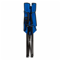 Chaise de camping pliable avec porte-gobelet, logo personnalisé OEM, chaise d'extérieur légère en métal pour la plage, le pique-nique, la pelouse, vente en gros