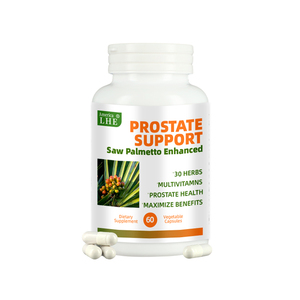 GMP Certified Prostate Support Capsules Manufacturer <b>Saw</b> Palmetto Enhanced for Men and Women 60 Prostate Support Capsules - Product Image 2