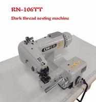 Machine à coudre industrielle OREN, petite, dissimulée, pour ourlets, point invisible, avec rouleau de ourlet, aiguille simple, manuelle, polyvalente
