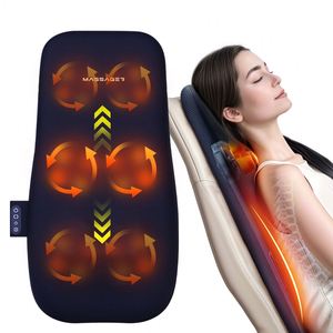 Masseur pour la maison pour les épaules et le cou, coussin de massage, masseur pour la taille et le dos, coussin multifonctionnel chauffant - Product Image 1
