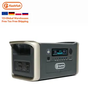 Flashfish 1800w ev enerji depolama sistemi kaynağı Shenzhen yedekleme Back up jeneratör taşınabilir güç istasyonu için Fan TV dizüstü