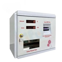 Mini Máquina de Cambio de Monedas de Pared Cambiadora Automática de Dinero Dispensador de Fichas