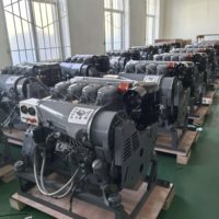 Mesin diesel berpendingin udara F4L912 untuk Deutz berpendingin udara 4 Silinder 4 Langkah 32kw 51kw 43hp 68hp