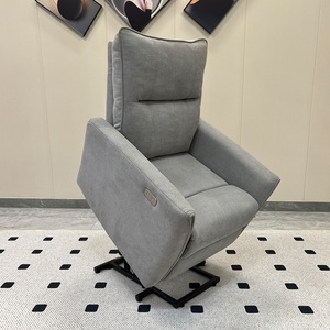 Buena calidad de fabricación de lujo completo sala de estar dormitorio muebles de cuero eléctrico reclinable ascensor silla sofá - Product Image 1