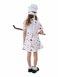 Nuovo arrivo ragazze Zombie <span class=keywords><strong>infermiera</strong></span> <span class=keywords><strong>Costume</strong></span> di Halloween Bloody Killer <span class=keywords><strong>infermiera</strong></span> uniforme Horror costumi per bambini - Product Image 3