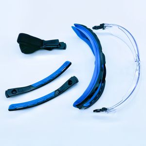 Cao su TPE khung và mũi miếng-polorized Kính mát kính người đàn ông cho công nhân công nghiệp và bảo vệ hóa chất - Product Image 1