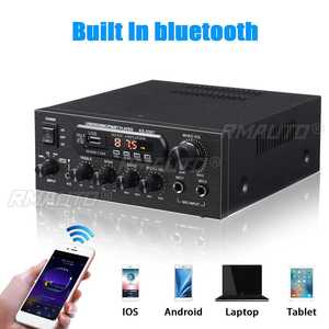 900W 12V/220V Audio <b>Amplifier</b> Amplificador Digital Home Power <b>Bluetooth</b>-compatible Hifi Stereo Subwoofer Music Player - Product Image 3
