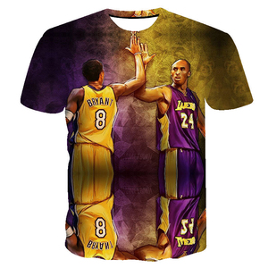 NB a Kob 3D Print Shirt Bryant Jersey T-Shirt Customized Dryfit Shirt Basketball Super <strong>Star</strong> KB T Shirt - Product Image 2