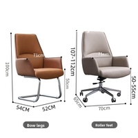 Nouvelle Chaise de Conférence Populaire et Pratique à Base Arquée Longue Durée de Vie pour Salle de Conférence d'Entreprise