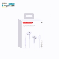 Vente chaude 1.2M filaire type-c écouteur intra-auriculaire antibruit casque de jeu avec micro pour iPhone Samsung