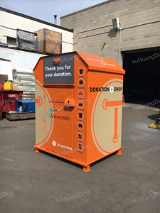 Caja <span class=keywords><strong>de</strong></span> almacenamiento <span class=keywords><strong>de</strong></span> reciclaje rectangular <span class=keywords><strong>de</strong></span> alta calidad, armario <span class=keywords><strong>de</strong></span> reciclaje <span class=keywords><strong>de</strong></span> <span class=keywords><strong>ropa</strong></span> <span class=keywords><strong>y</strong></span> zapatos usados para exteriores, contenedores <span class=keywords><strong>de</strong></span> basura para <span class=keywords><strong>ropa</strong></span> <span class=keywords><strong>de</strong></span> donación - Product Image 2