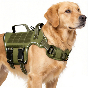 Reflective <b>Pet</b> Dog <b>Harness</b> for Small Large Dogs Outdoor Training Walking Hiking Breathable Padded No Pull <b>Pet</b> Chest <b>Harness</b> Vest - Product Image 1