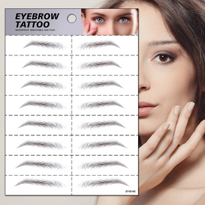 <span class=keywords><strong>Tatuaje</strong></span> <span class=keywords><strong>Temporal</strong></span> Decorativo de Transferencia de Agua, Impermeable, Realista, 3D, para <span class=keywords><strong>Cejas</strong></span>, Adhesivo para <span class=keywords><strong>Cejas</strong></span>, para Belleza - Product Image 1